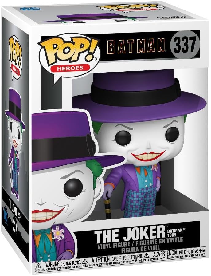 Funko Pop Heroes:Batman 1989 – The Joker #337