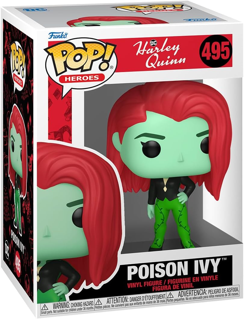 Funko Pop! Heroes: DC – Harley Quinn, Poison Ivy #495