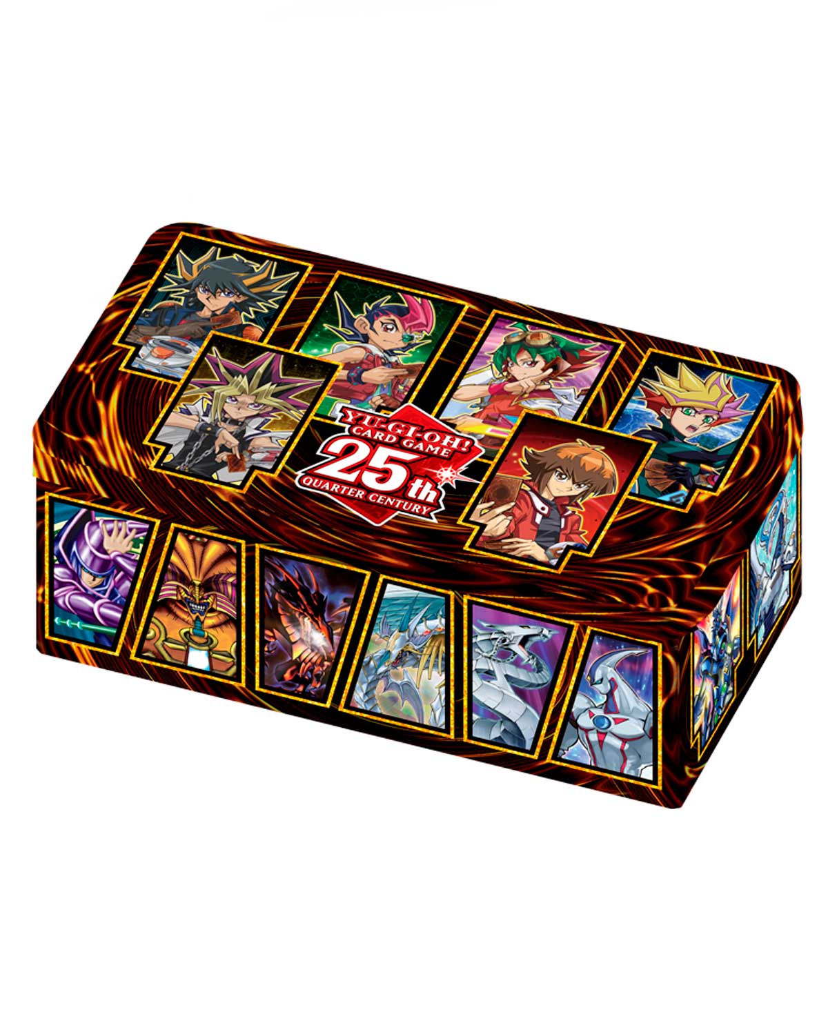 YU GI OH TRADING CARD GAME 25th ANNIVERSARY TIN DUELING HEROES