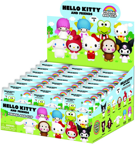 Hello Kitty and Friends S2 3D Foam Llavero Sorpresa (Precio por Unidad)