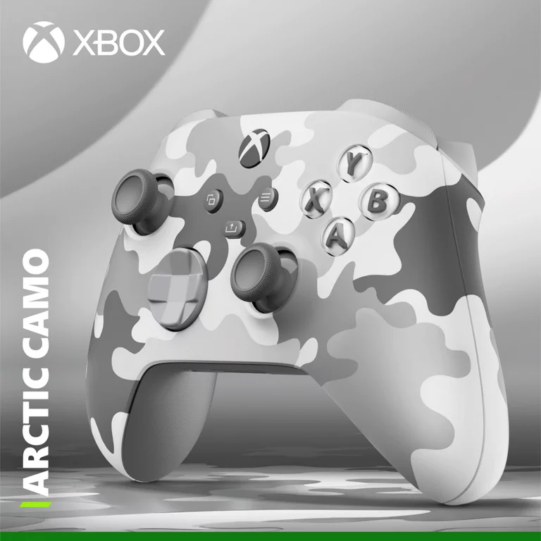 Controlador inalámbrico de Xbox – Arctic Camo Special Edition