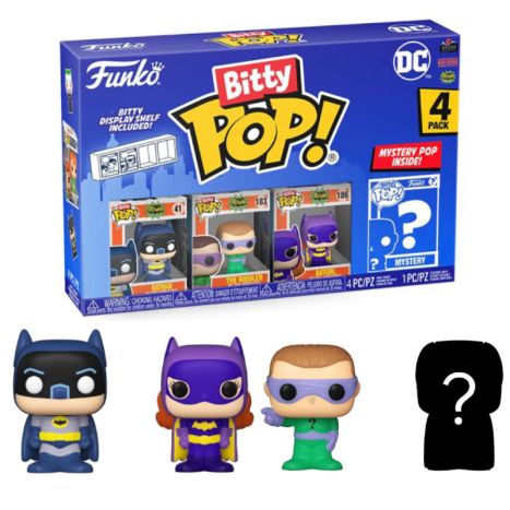 Bitty Pop! 4 Mini Figuras – Batman