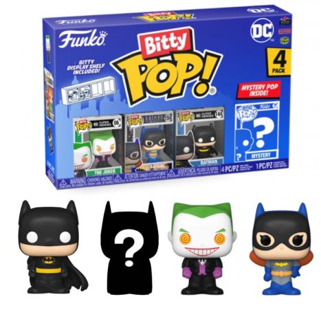 Bitty Pop! 4 Mini Figuras – Batman