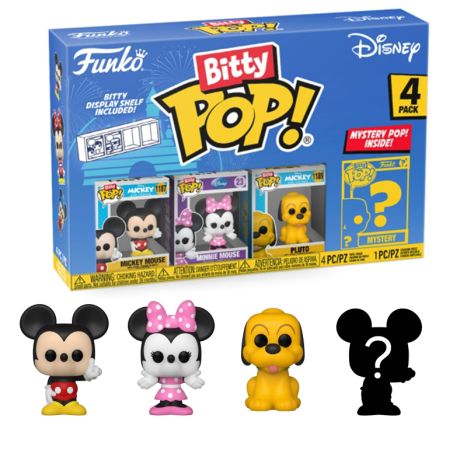 Bitty Pop! 4 Mini Figuras – Mickey Mouse