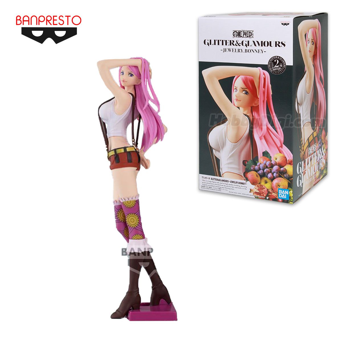 Banpresto Glitter & Glamours Figure – Jewelry Bonney (Ver.A) “One Piece”