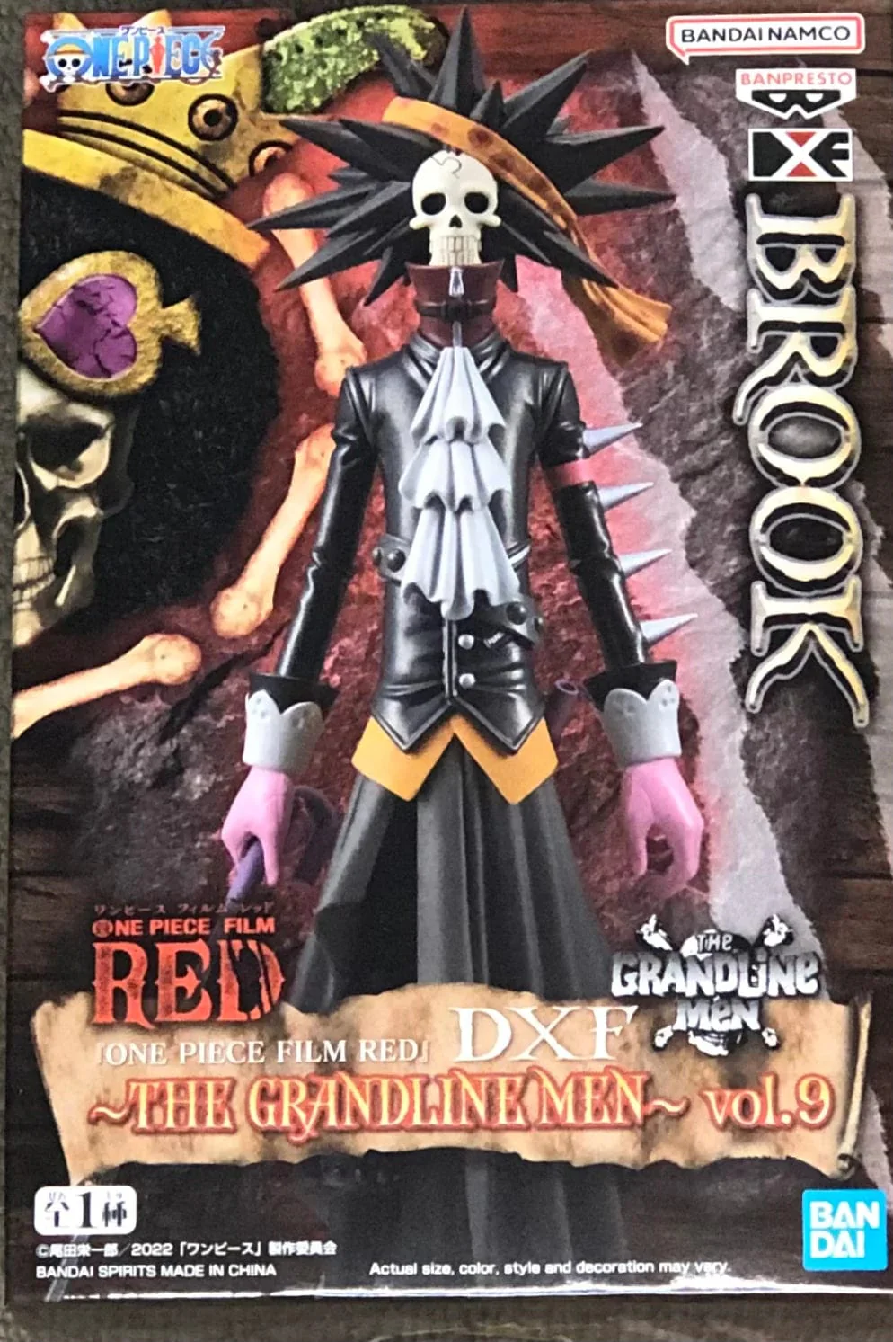 Figura de Coleccion Bandai Banpresto – The Grandline Men Vol.9 (One Piece Film RED) Brook