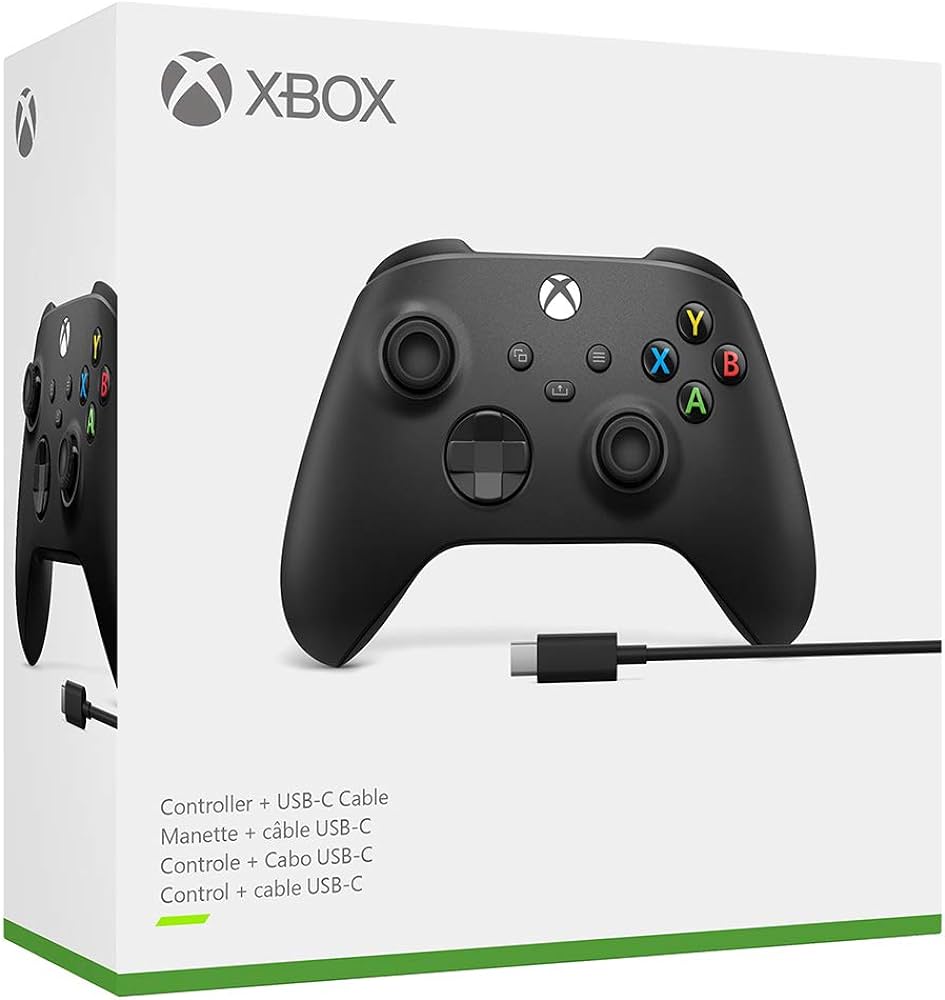 Control Carbon Black para Xbox One – Xbox Series X/S (Color negro)