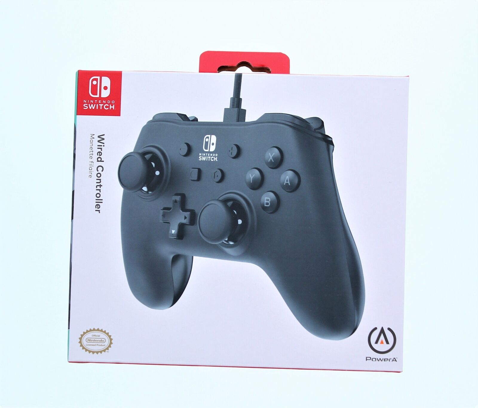 Control Pro Alambrico – Nintendo Switch color negro