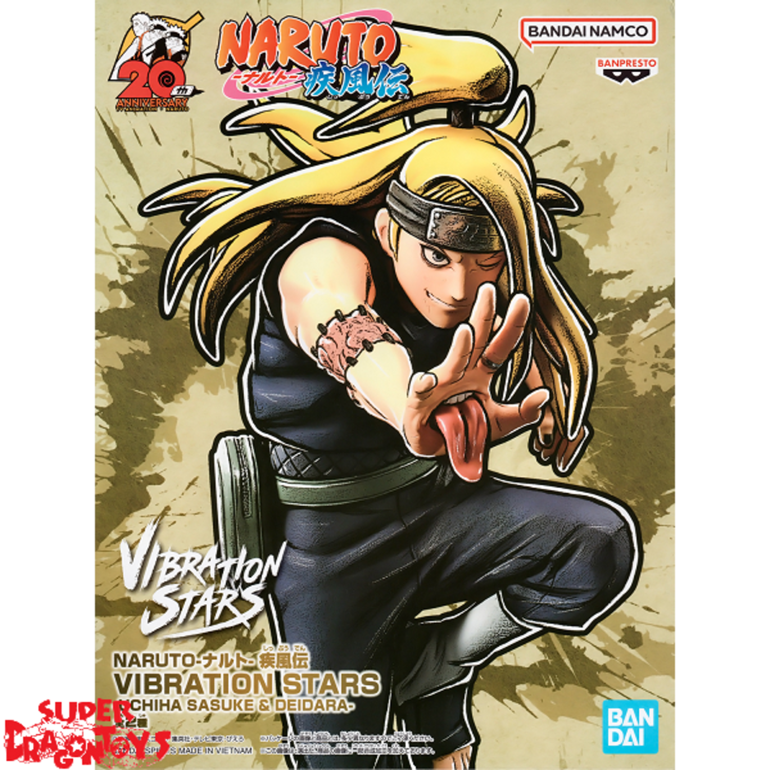 Figura Bandai Banpresto – Naruto Shippuden Deidara Akatsuki Vibration Stars