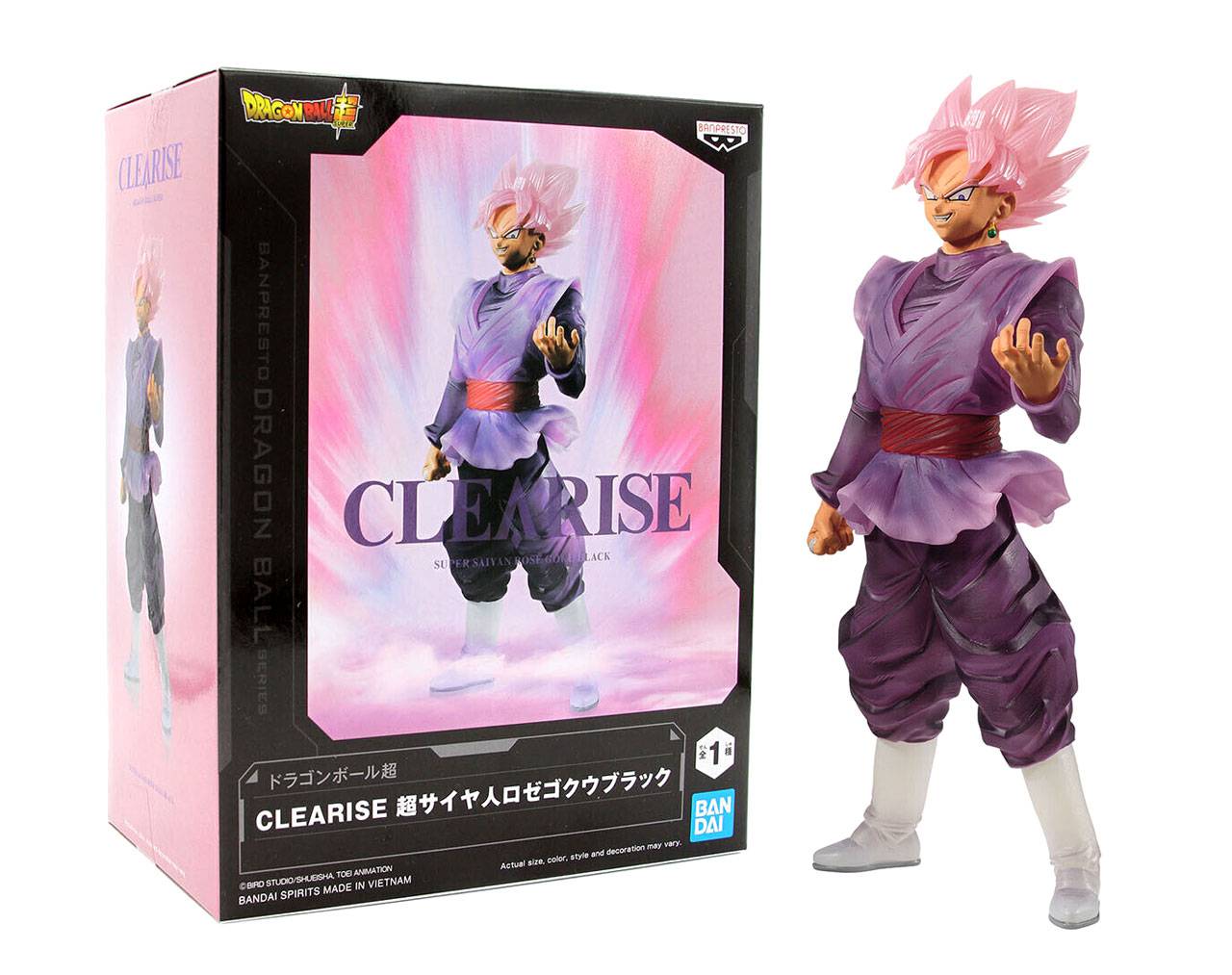 Figura Bandai Banpresto Clearise – Goku Black Super Saiyan Rose