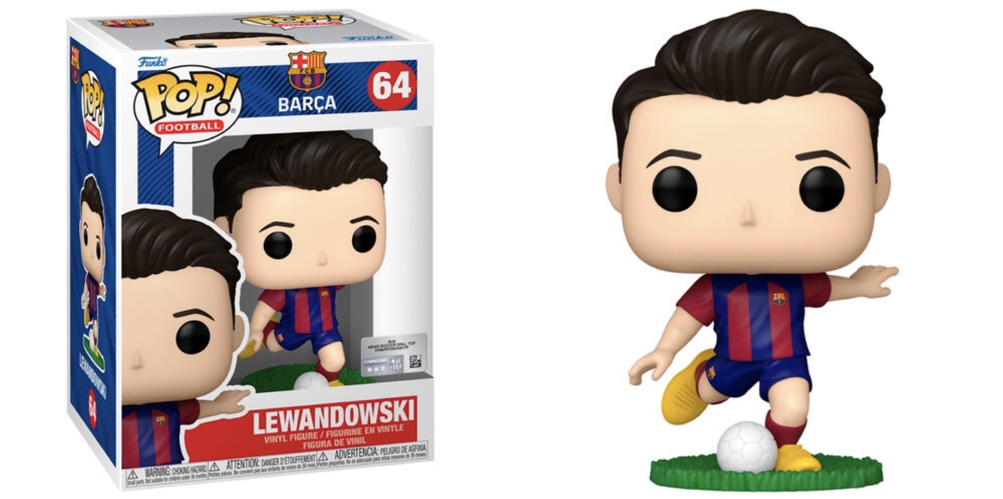 Funko Pop! Football FC Barcelona – Lewandowski #64