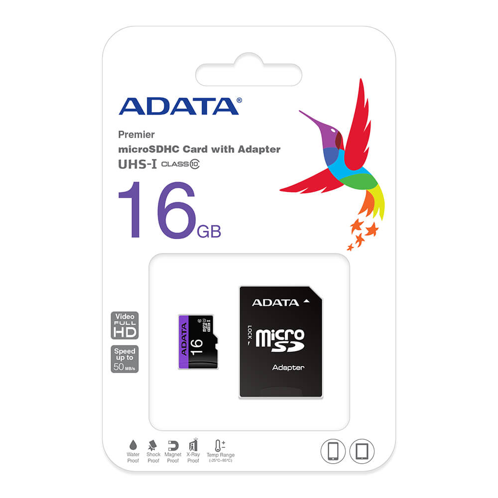 Memoria micro SD ADATA 16 GB Clase 10 UHS-I