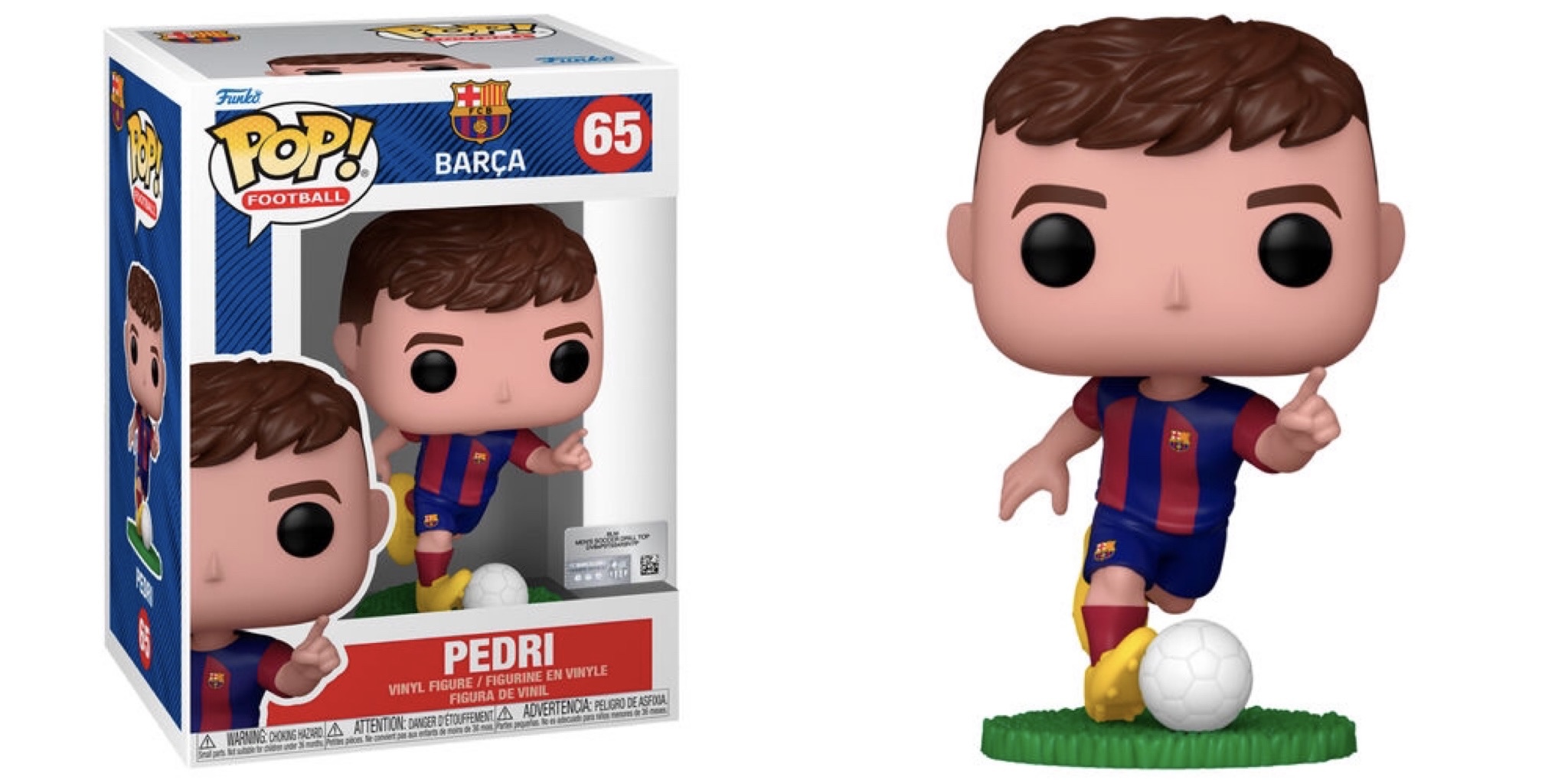 Funko Pop! Deportes: Football FC Barcelona – Pedri #65