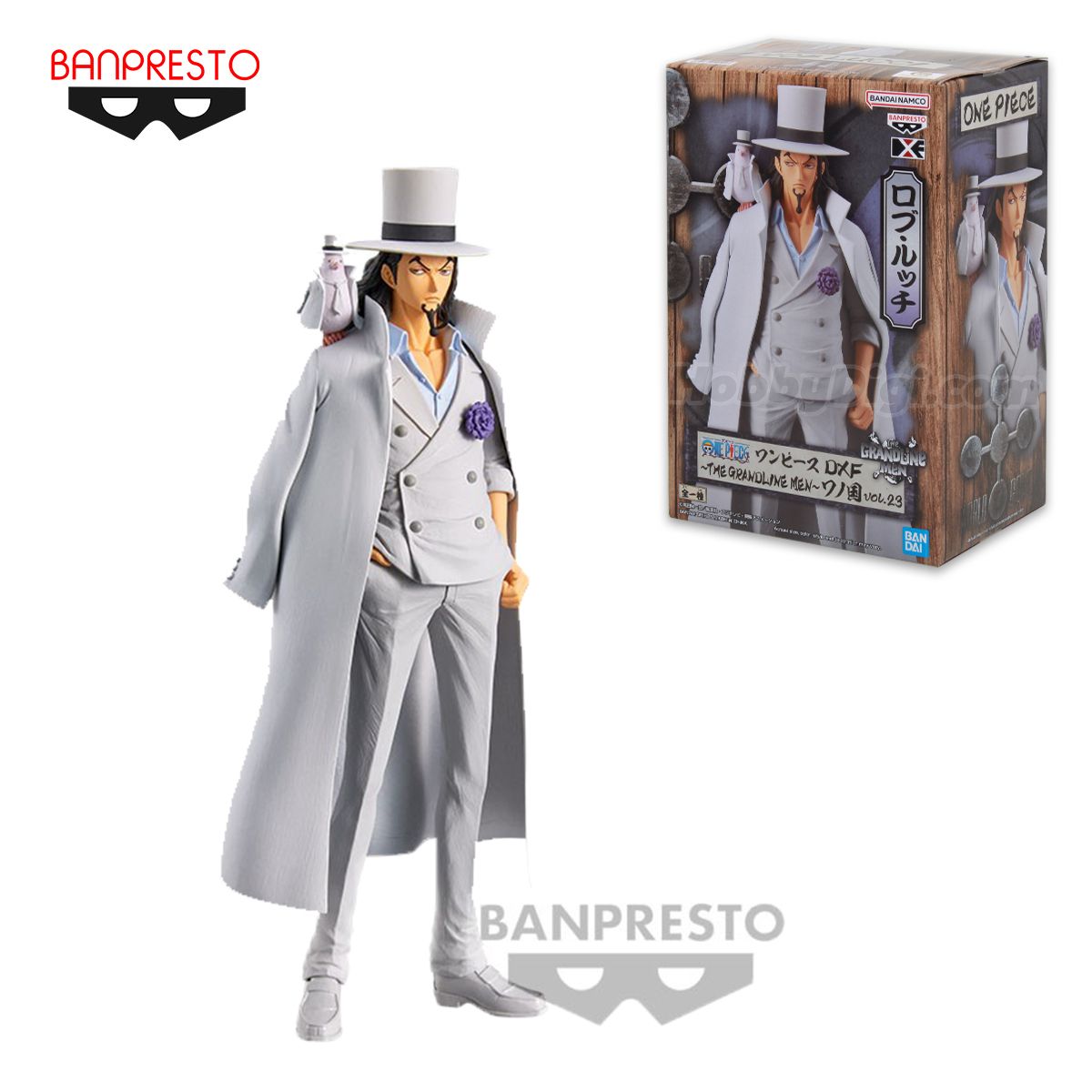 Figura Bandai Banpresto – The Grandline Men Vol.23 Rob Lucci – One Piece