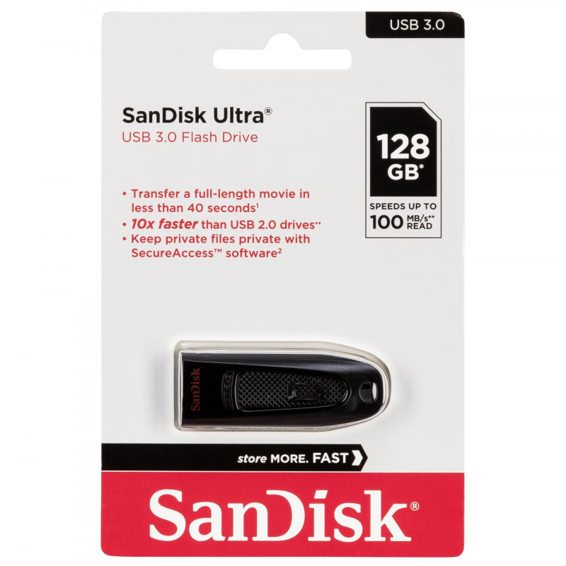 Memoria USB SanDisk Ultra 3.0 128 gb