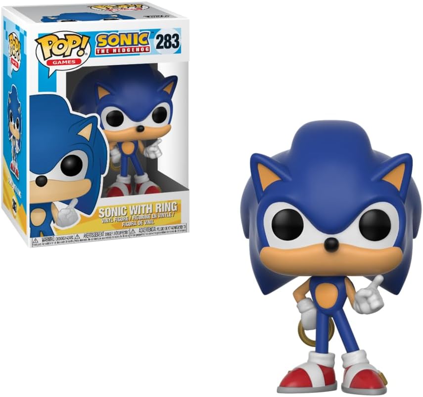 Funko Pop! Sonic con anillo – Sonic The Hedgehog #283