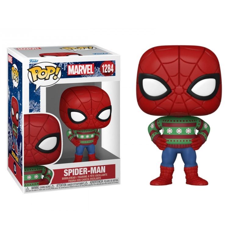 Funko Pop! Marvel: Holiday – Spider-Man  #1284