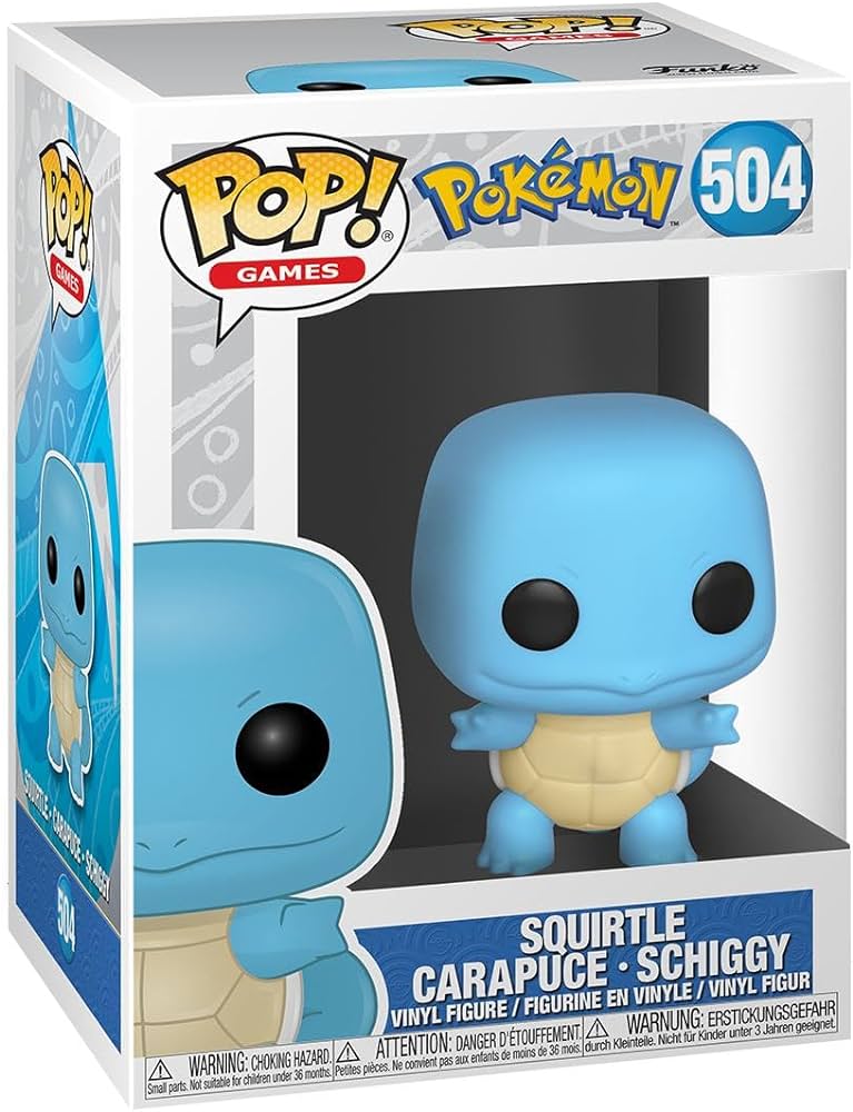 Funko Pop! Pokemon: Squirtle #504