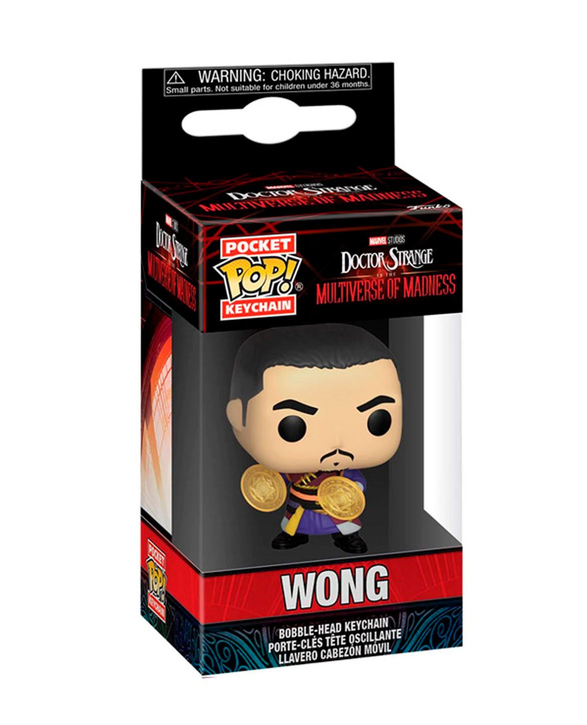 Funko Pop! Llavero: Doctor Strange in the Multiverse of Madness – Wong