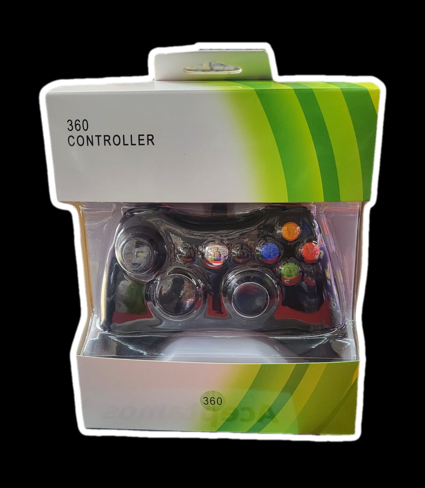 Control para Xbox 360 alámbrico – color negro