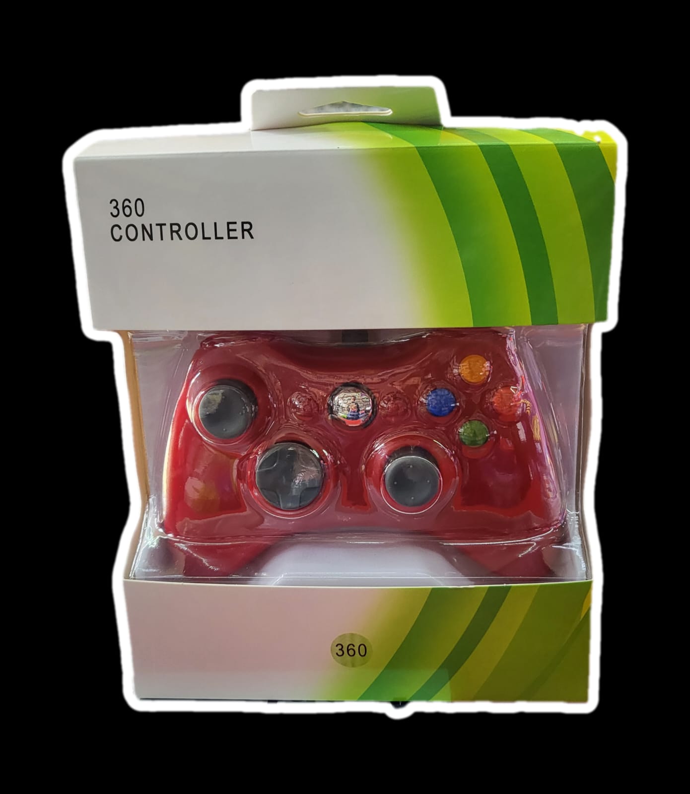 Control para Xbox 360 alámbrico – color rojo