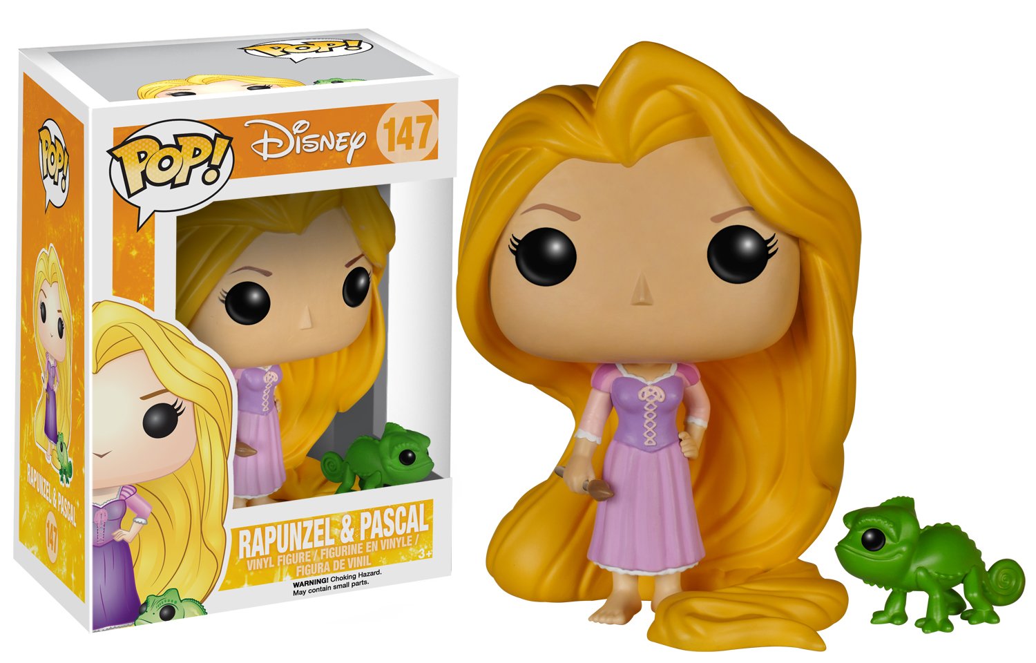 ¡Funko Pop! Disney: Rapunzel y Pascal #147