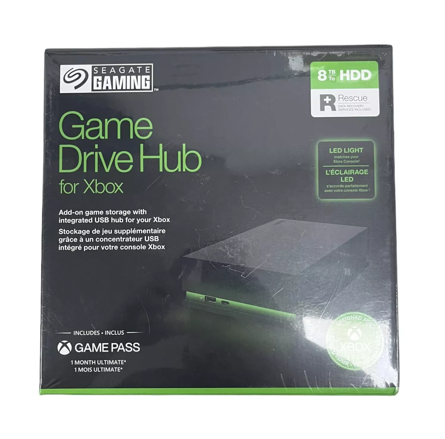 Seagate Gaming – Game Drive Hub – Disco Duro Externo para Xbox 8 TB