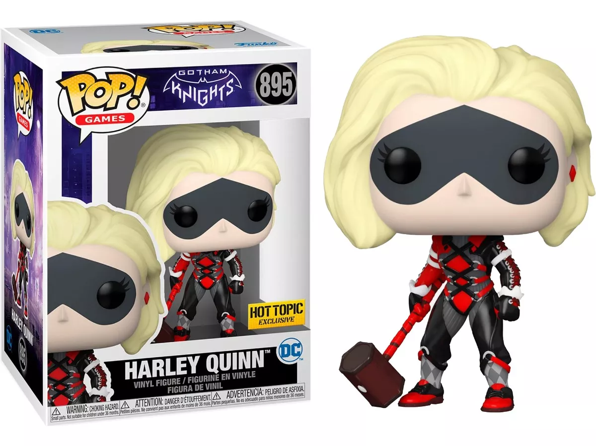 Funko Pop! Harley Quinn – Gotham Knights #895 Exclusive Hot Topic