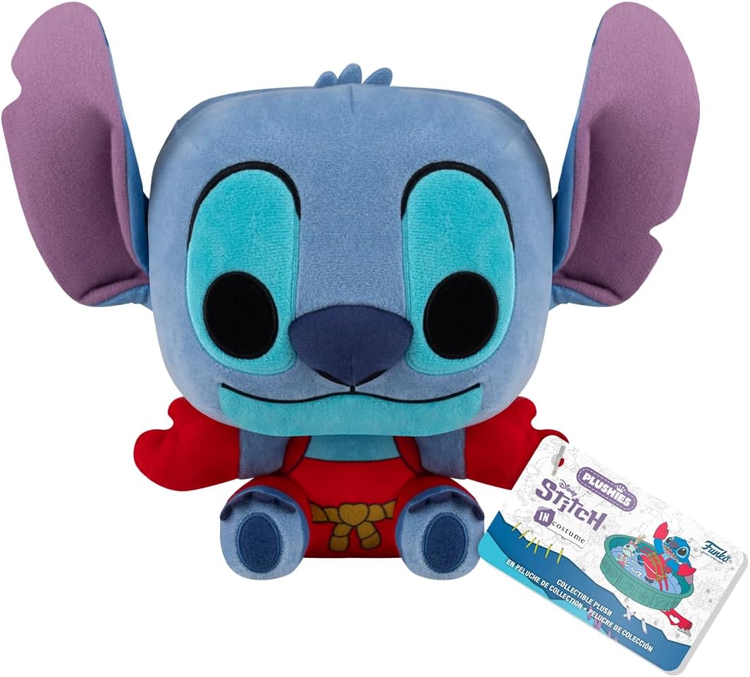 Peluche: Disney Stitch disfrazado – La Sirenita, Stitch como Sebastian 7″