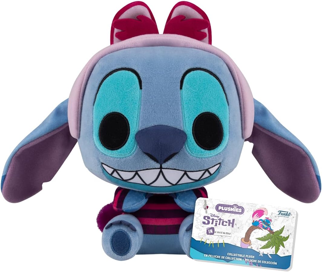 Funko Pop! Plush: Disney Stitch en disfraz – Alicia en el país de las maravillas, Stitch as Cheshire Cat 7″