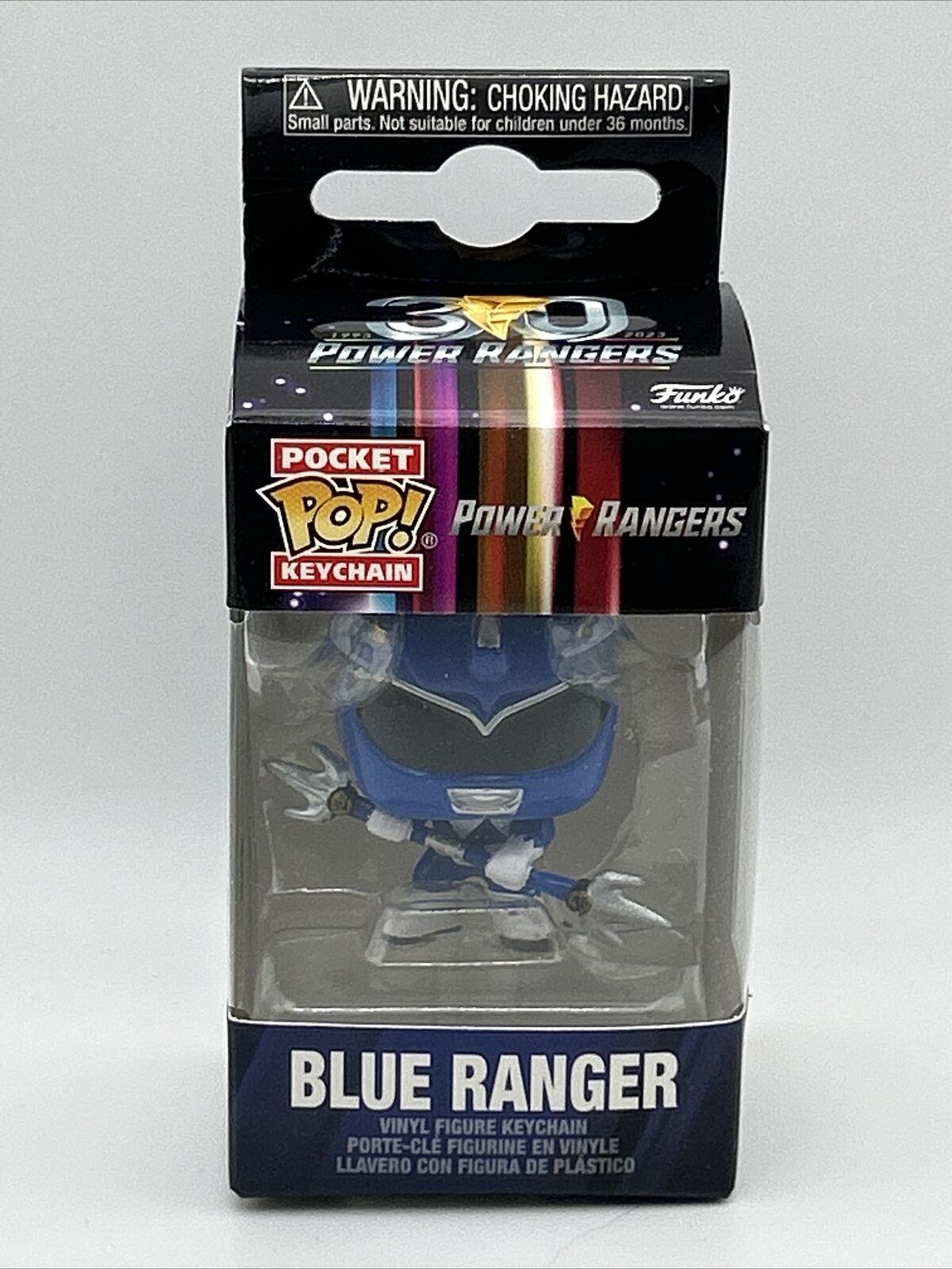 Pop! Pocket Keychain: Power Rangers – Blue Ranger