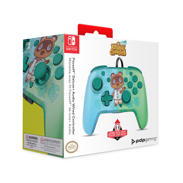 Control Pro Alambrico PDP para Nintendo Switch – Animal Crossing Tom Nook