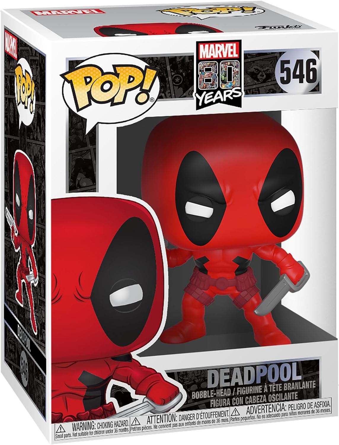 ¡Funko Pop! DC: First Appearance Deadpool #546