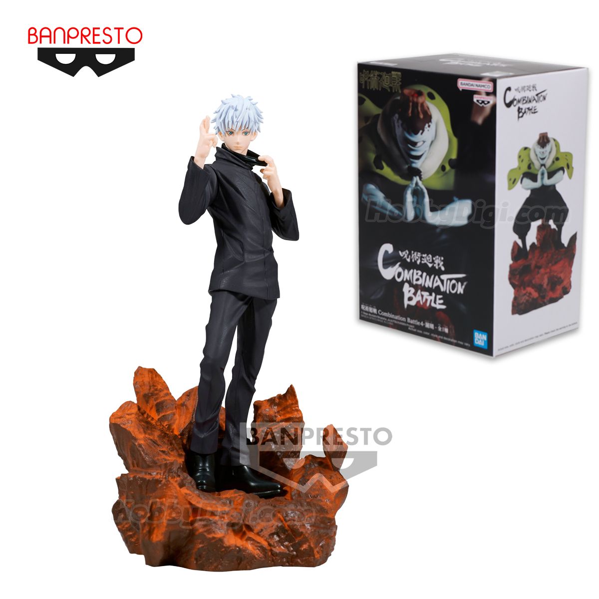 Figura Bandai Banpresto – Jujutsu Kaisen Combination Battle Satoru Gojo vs Jogo