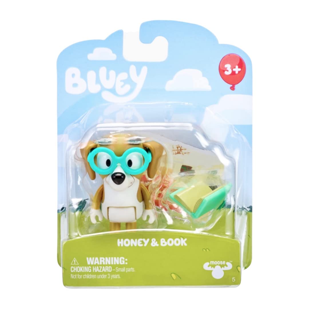 Figura Bluey – Honey con libro