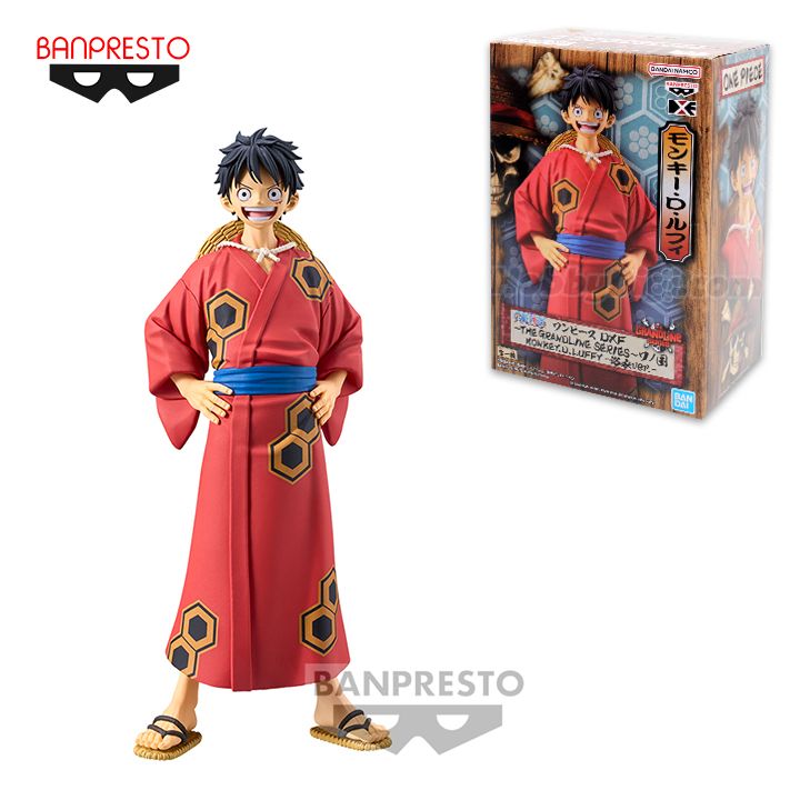 Banpresto DXF～The Grandline Series – Monkey D. Luffy Wanokuni Yukata Ver. “One Piece”