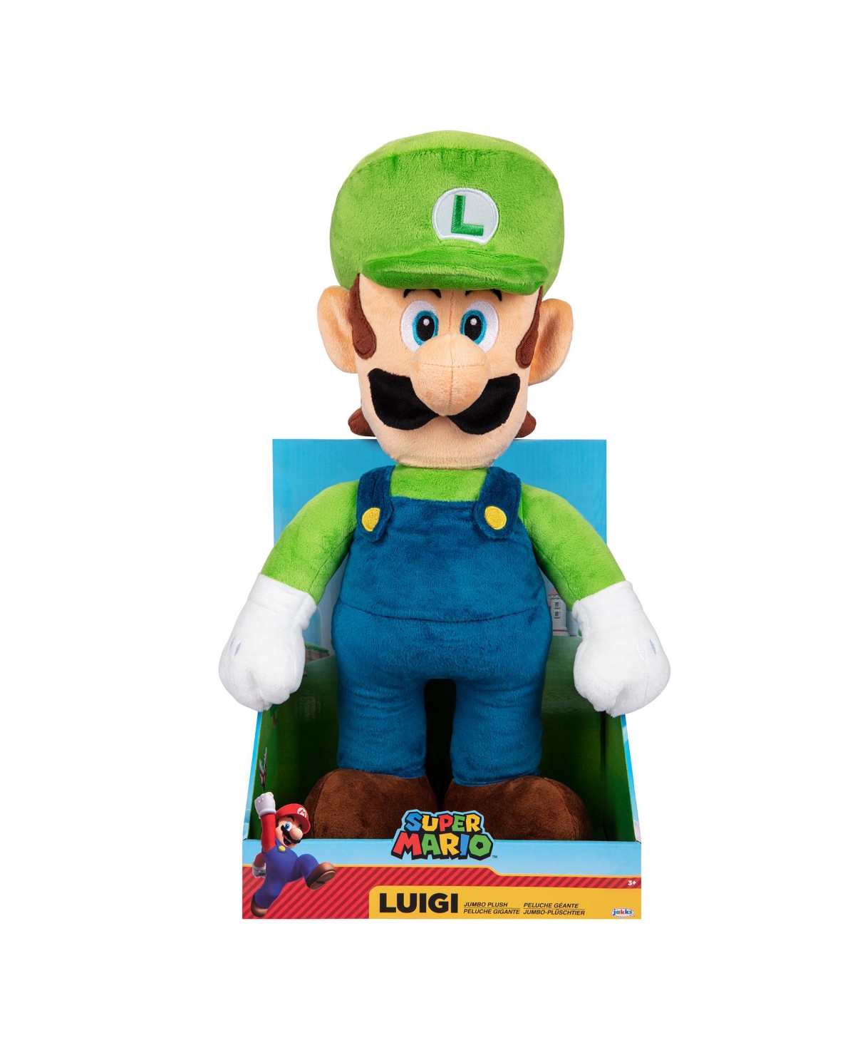 Super Mario Bros. Peluche de Luigi 30 cm