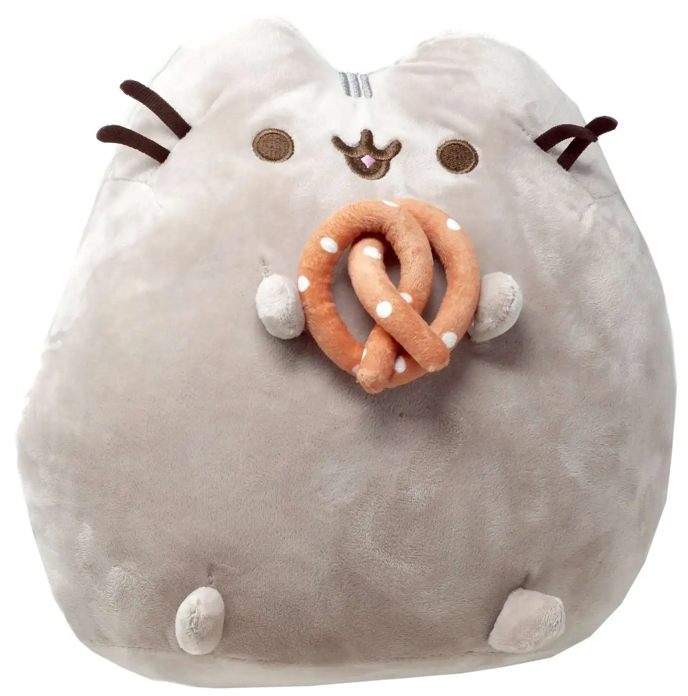 Peluche Pusheen 12 pulgadas – Pusheen con pretzel