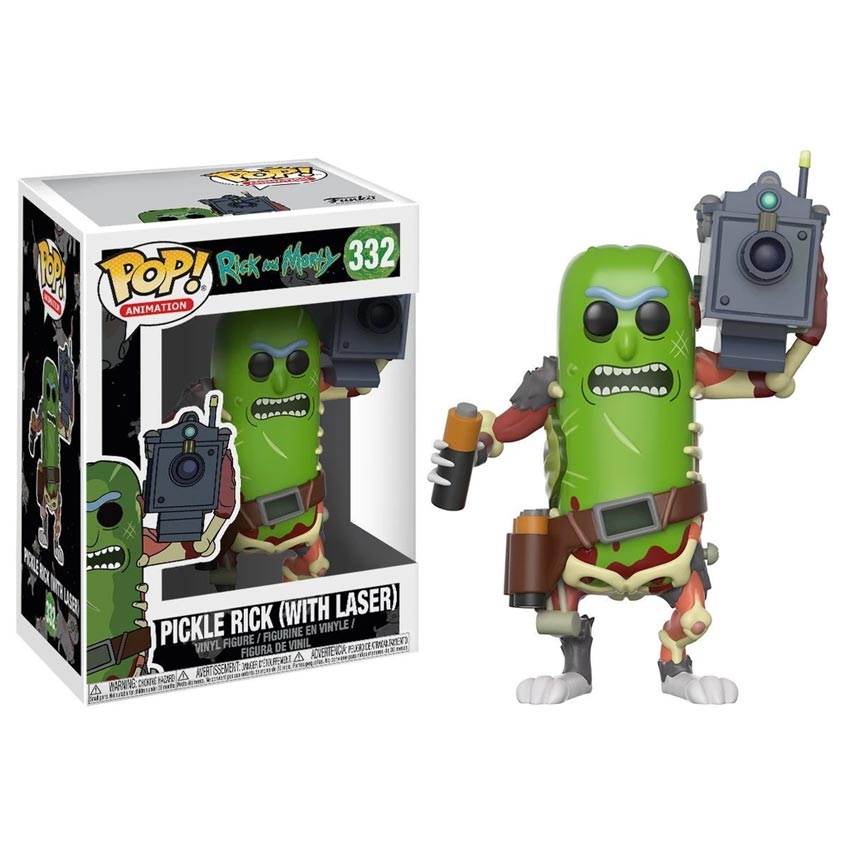 Funko Pop! Rick & Morty – Pickle Rick (With laser) #332