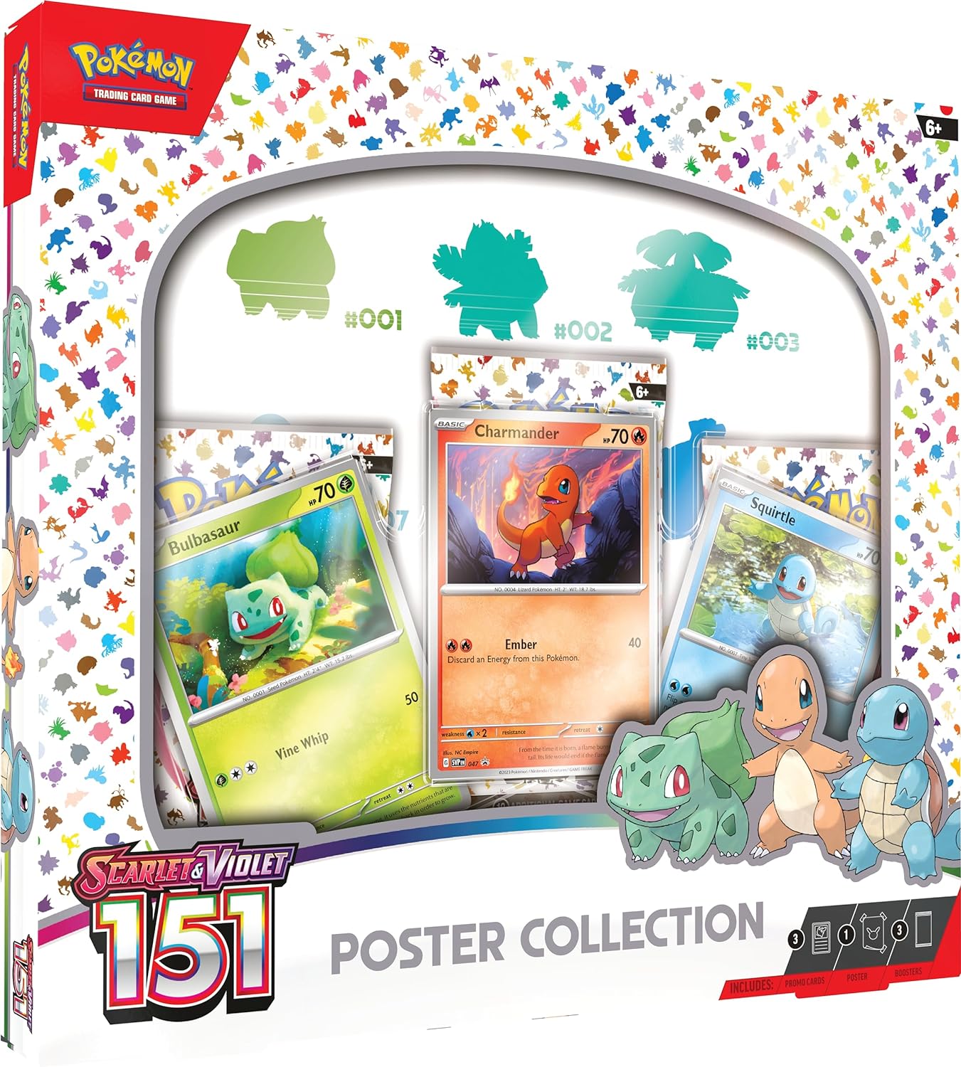 Pokémon TCG: Scarlet & Violet – 151 – Poster Colección EN