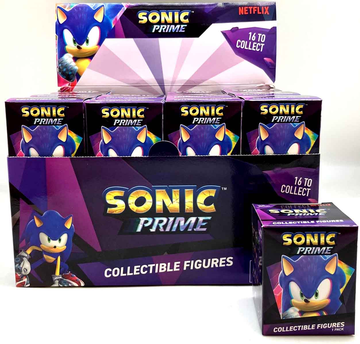 Sonic Prime – Figuras coleccionables. 1 Figura al azar por cajita **PRECIO INDIVIDUAL**