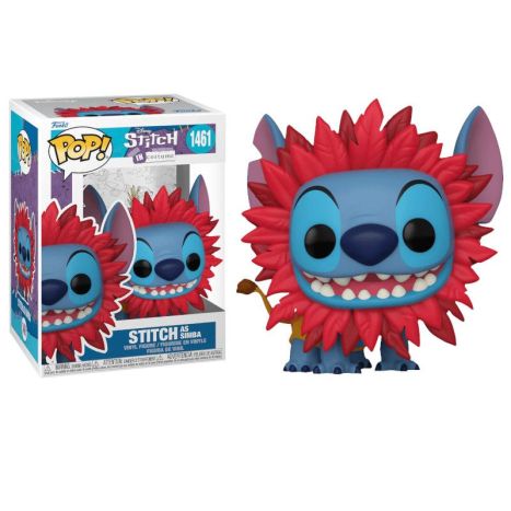 Funko Pop! Disney: Stitch en disfraz – Stitch como Simba #1461