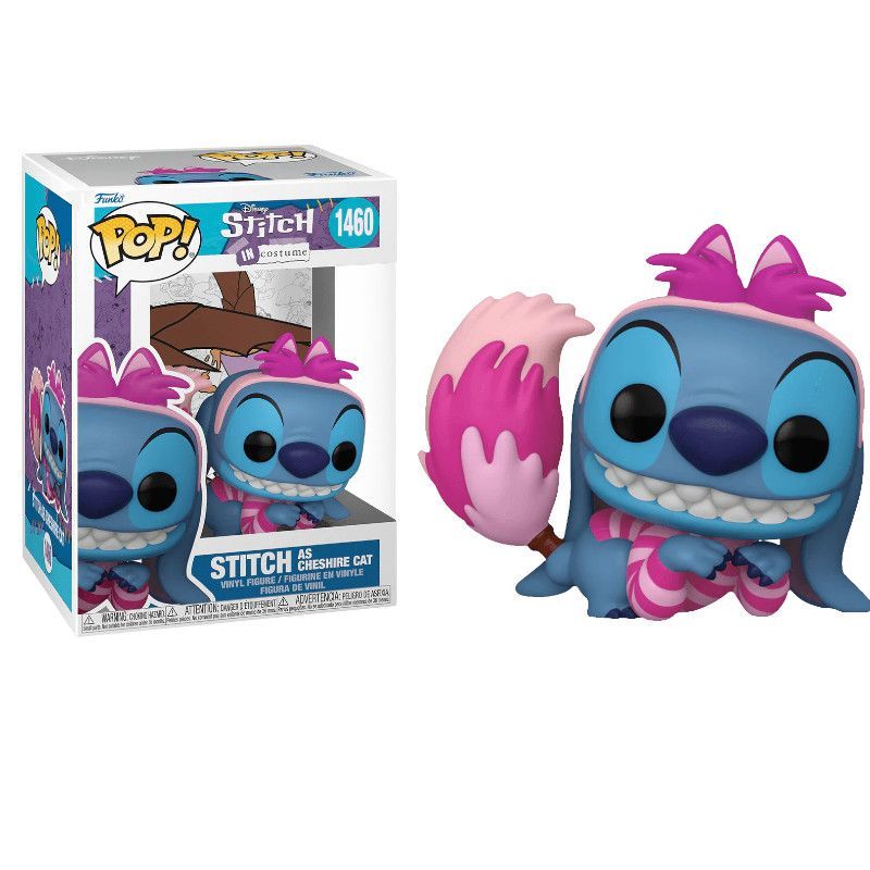 Funko Pop! Disney: Stitch en disfraz – Stitch as Cheshire Cat (Gato sonriente)