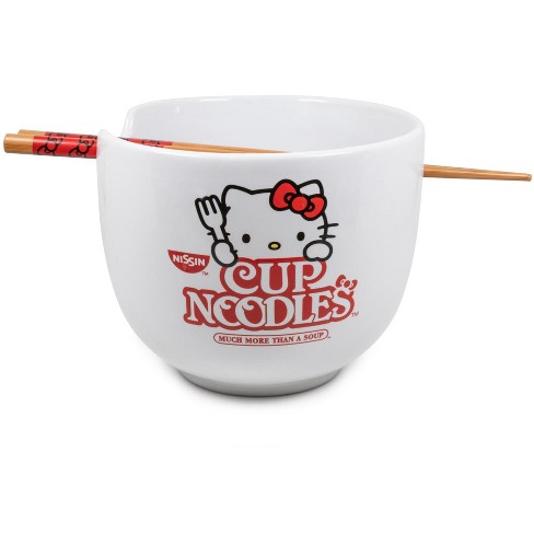 Tazon con palillos Cup Noodles – Sanrio Hello Kitty