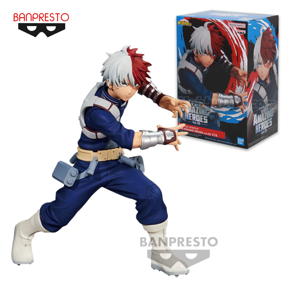 Banpresto My Hero Academia The Amazing Heroes Vol.29 PVC Figure – Todoroki Shoto