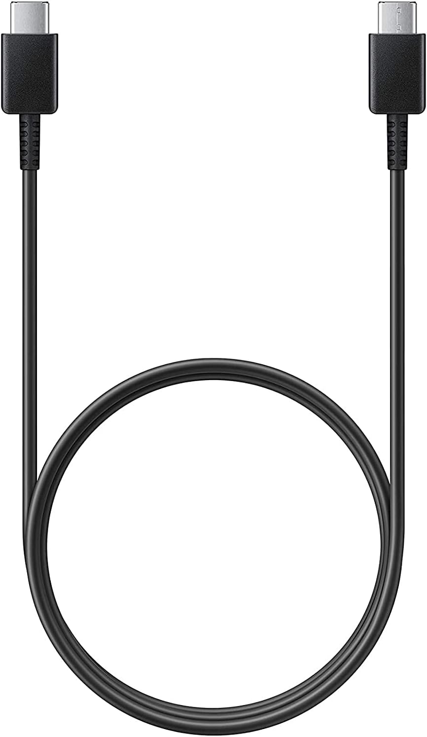 Samsung Galaxy USB-C Cable (USB-C a USB-C) – Negro – Versión de EE. UU.