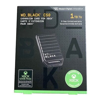 Tarjeta de expansión WD_BLACK C50 para Xbox – Disco duro externo/memoria 1TB