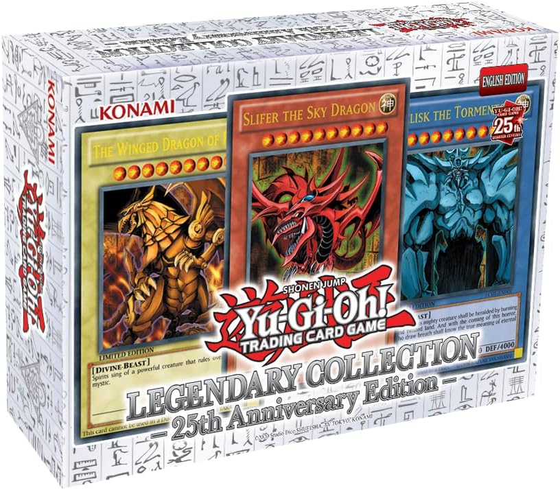 Konami Yu-Gi-Oh! Trading Cards: Colección legendaria Caja del 25 Aniversario