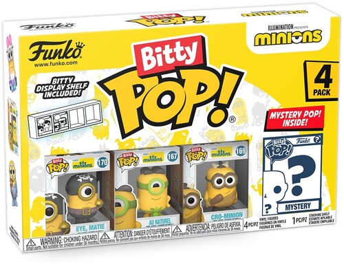 FUNKO BITTY POP!: Minions – Eye Matie 4 pz