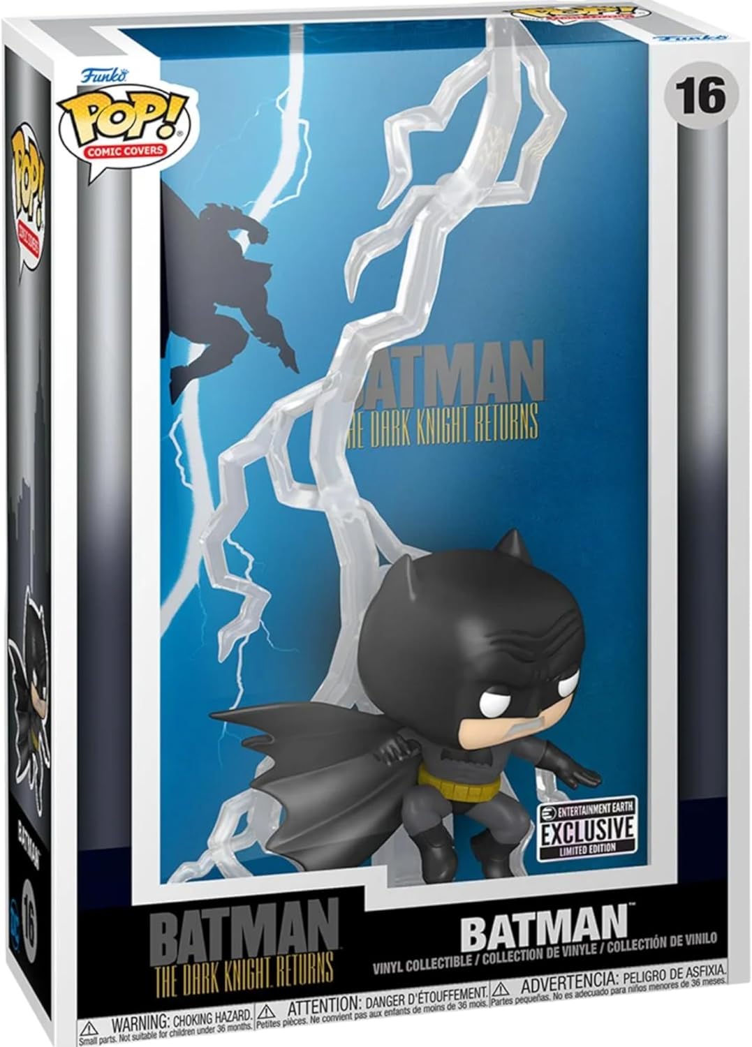 Funko Pop!  The Dark Knight Returns Glow-in-The Dark -Batman #16 – Entertainment Earth Exclusive